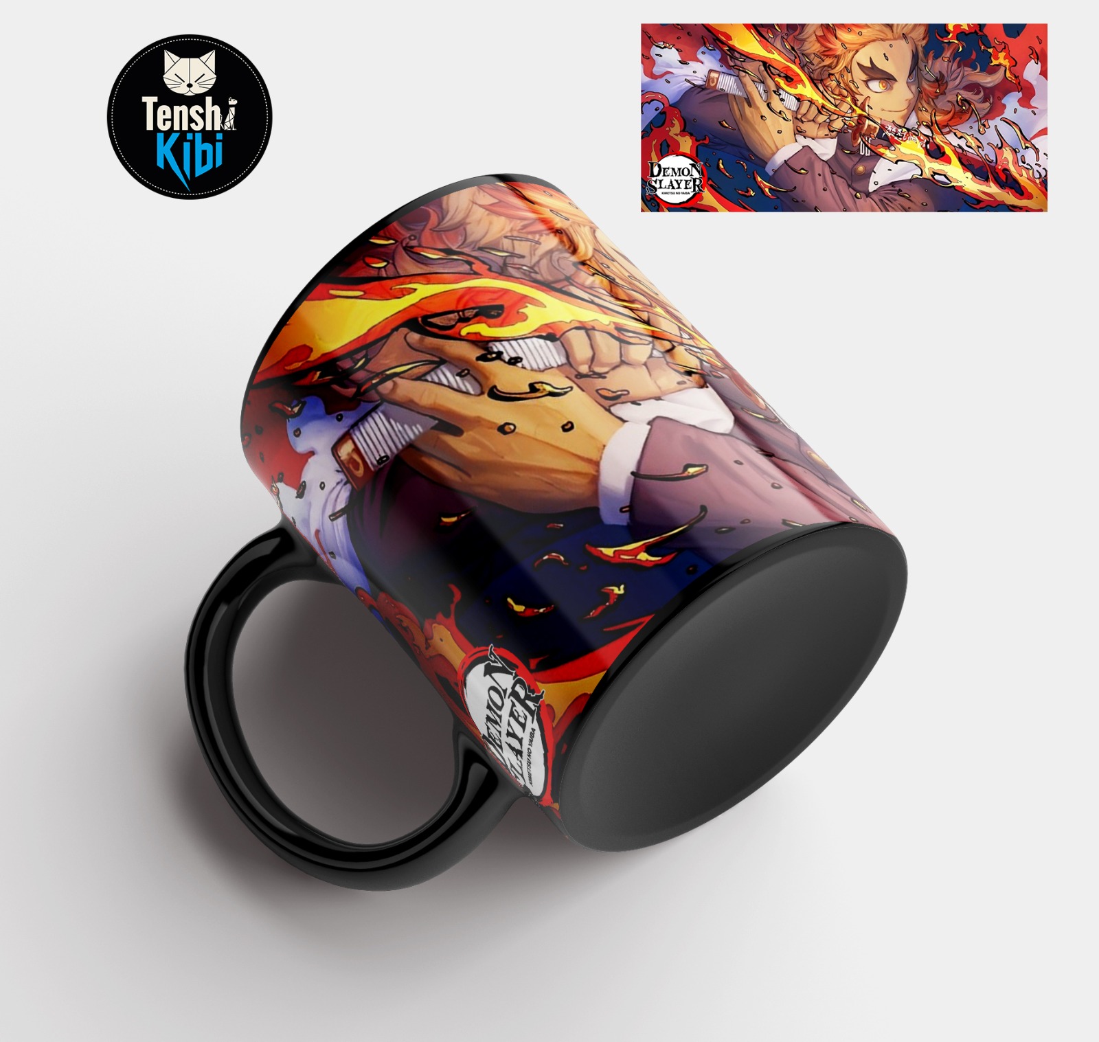 Mug Demon Slayer - Rengoku Fire